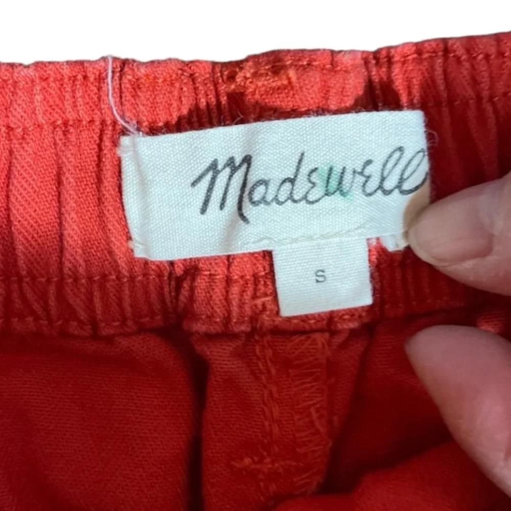 Madewell Camp Shorts in Thai Chili (K)